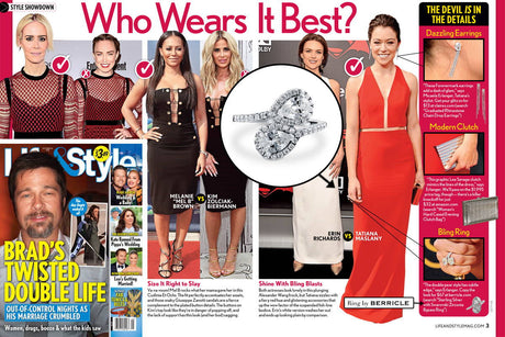 People Style Watch Magazine / Publication Features 2-Stone Ring