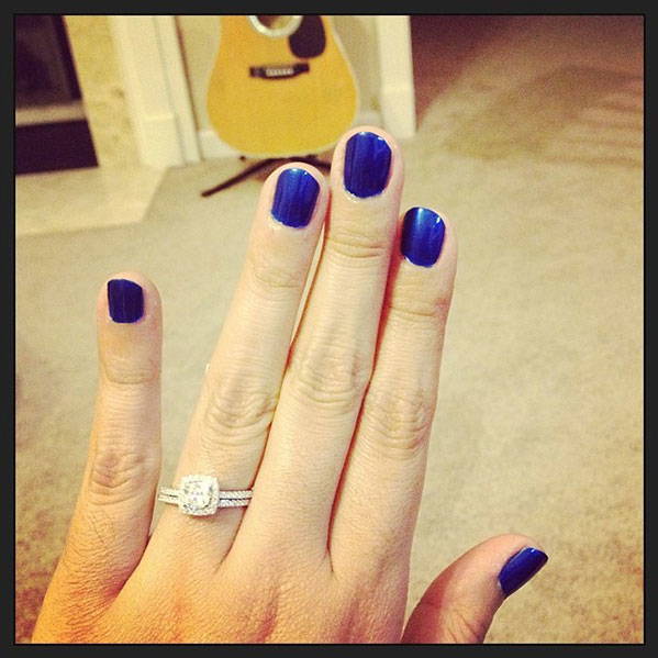 Image Contain: Model Wearing Half Eternity Ring, Halo Ring