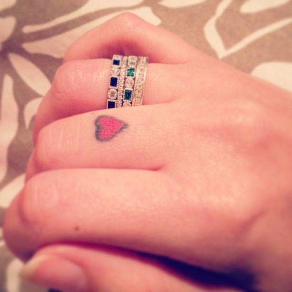 Image Contain: Model Wearing Art Deco Eternity Ring, Eternity Ring