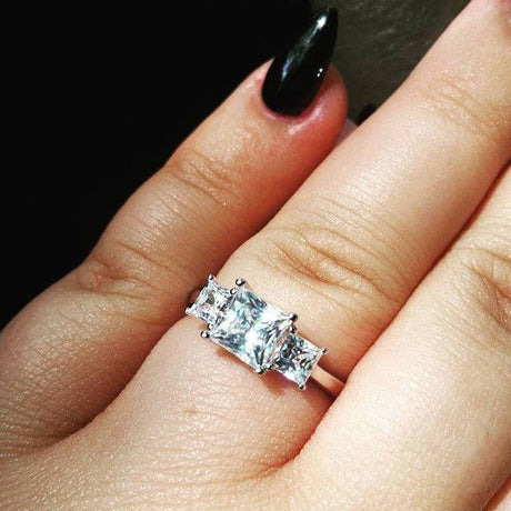 Image Contain: Model Wearing Ring