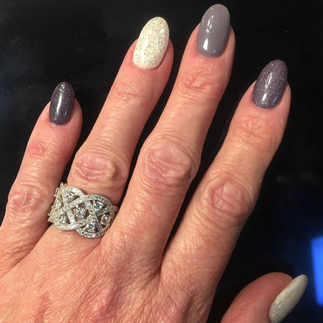 Image Contain: Model Wearing Woven Ring