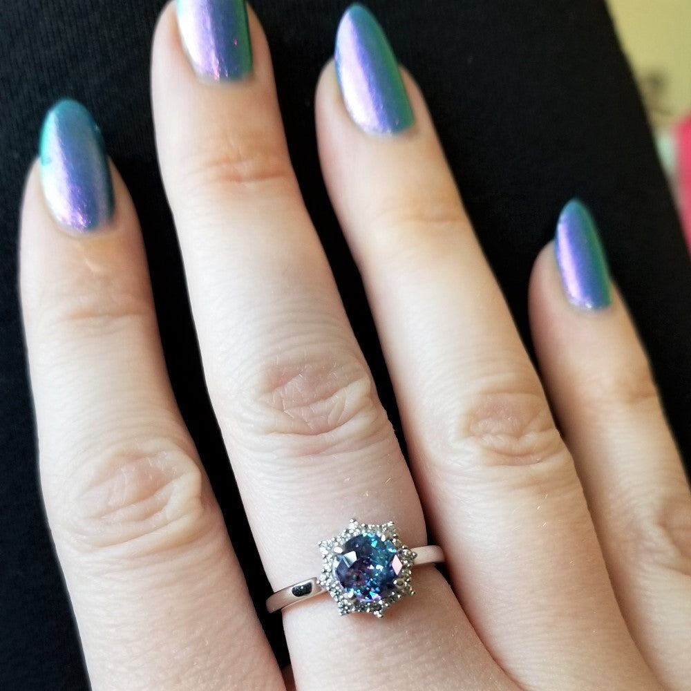 Image Contain: Model Wearing Ring