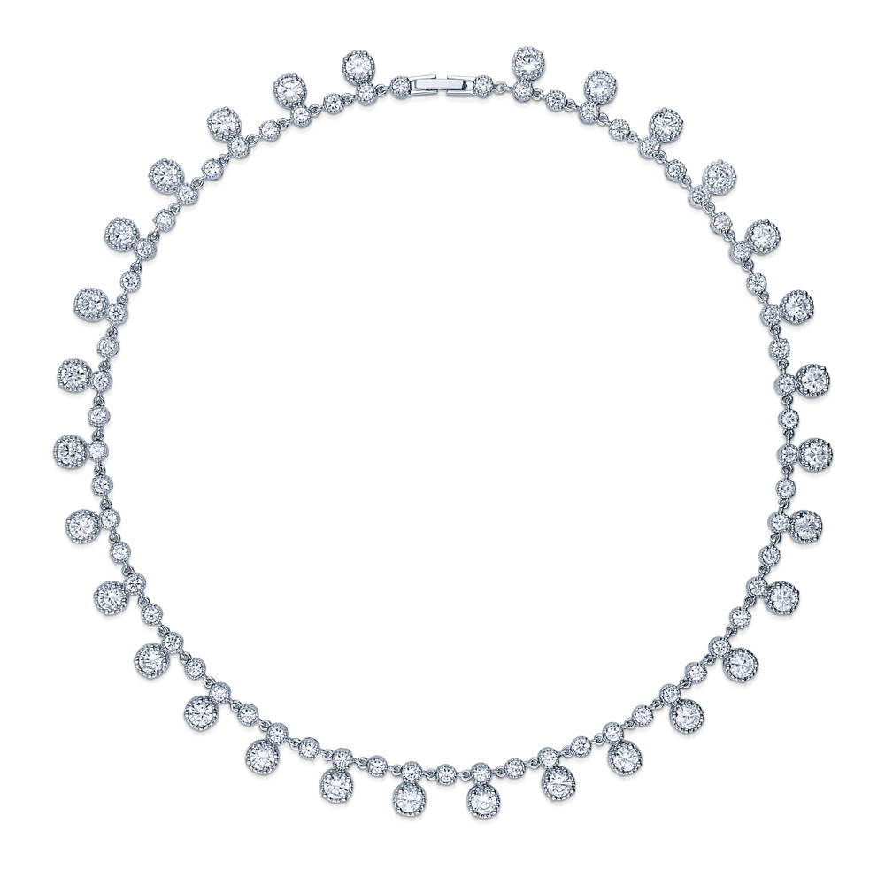 CZ Statement Necklace