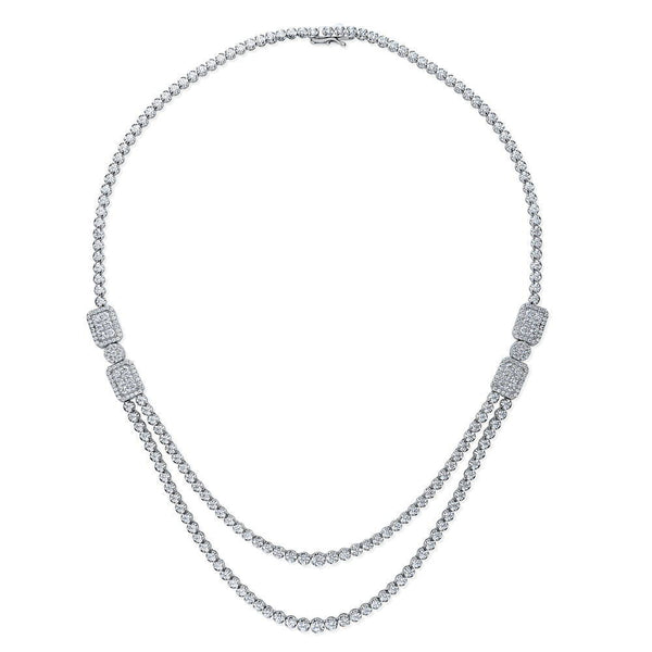 ネックレス・ペンダント ROMANTINUER SN102 NECKLACE Abstract_Form_CZ_Necklace.jpg?