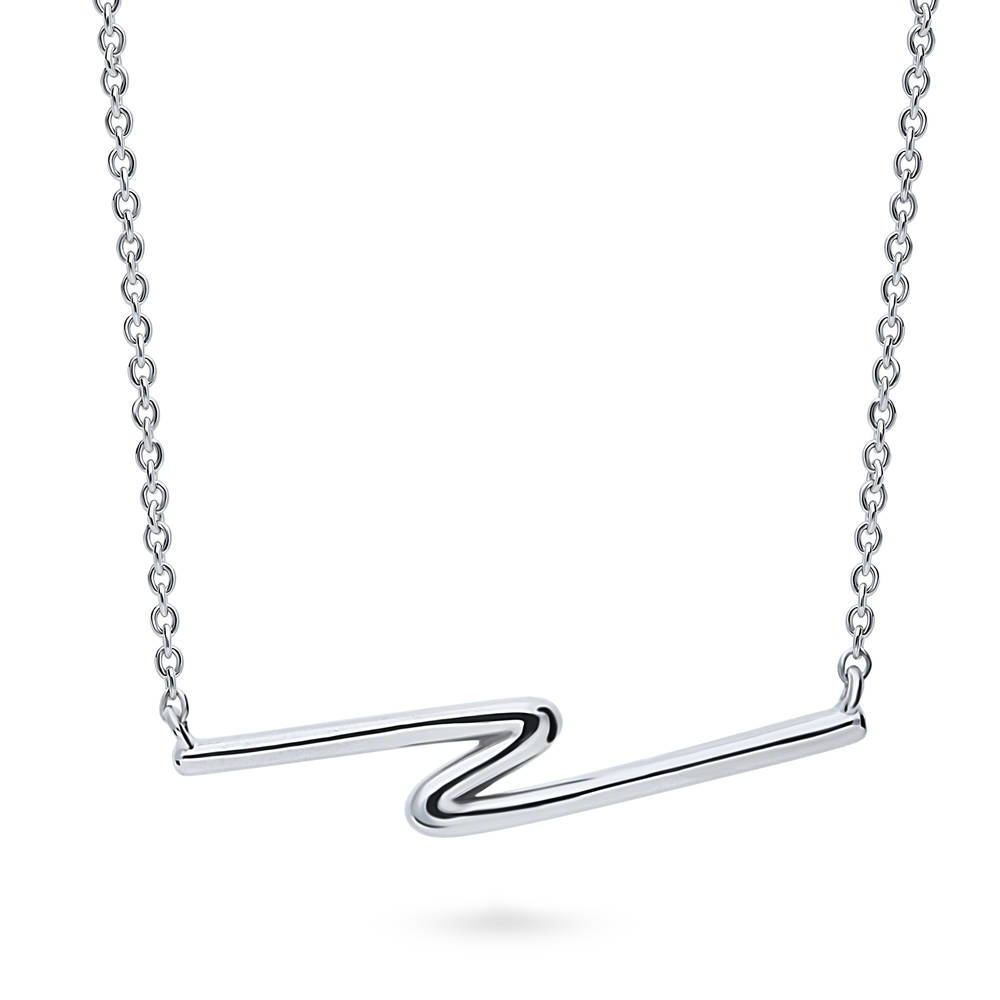Front view of Necklace in Sterling Silver, 4 of 7