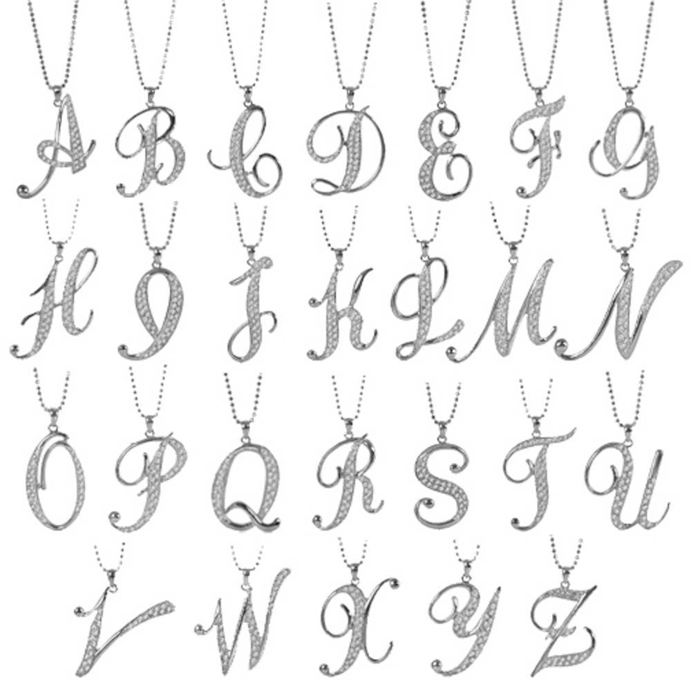 Initial Letter Necklace