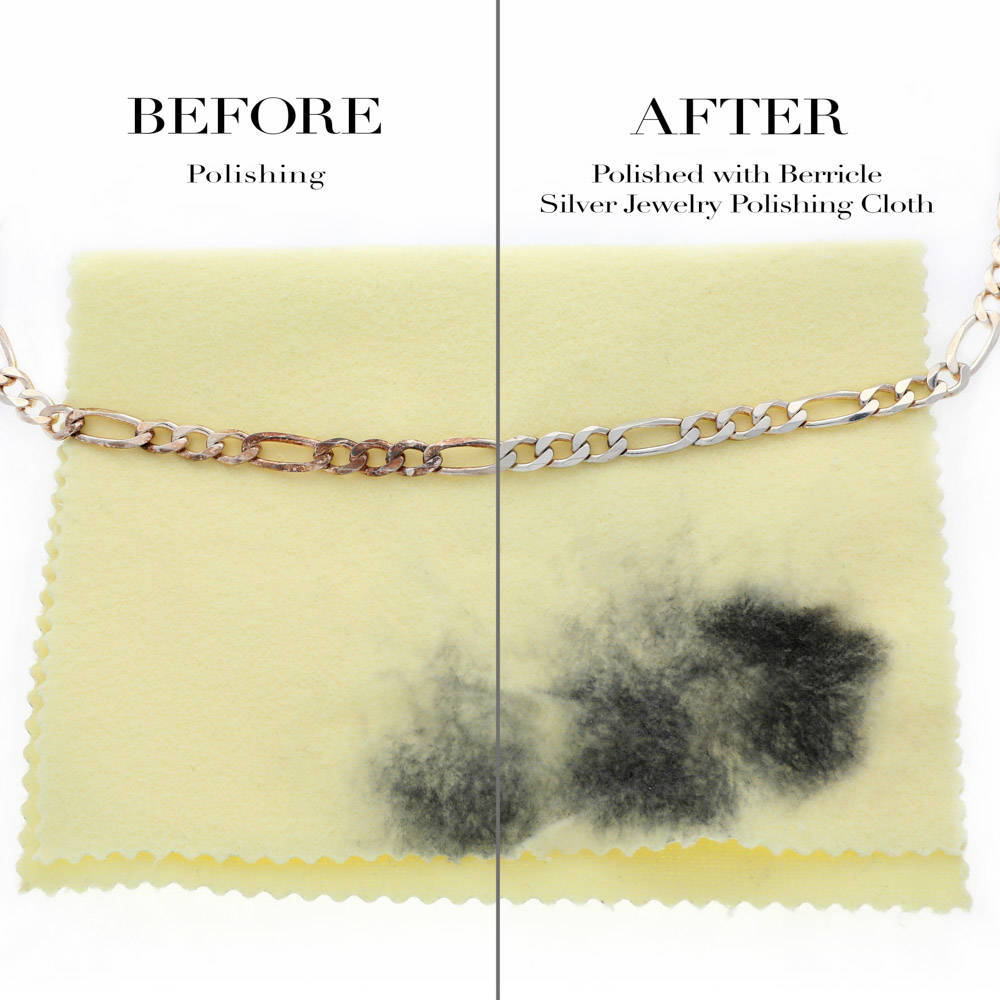 Can you use silver polishing cloth on best sale gold