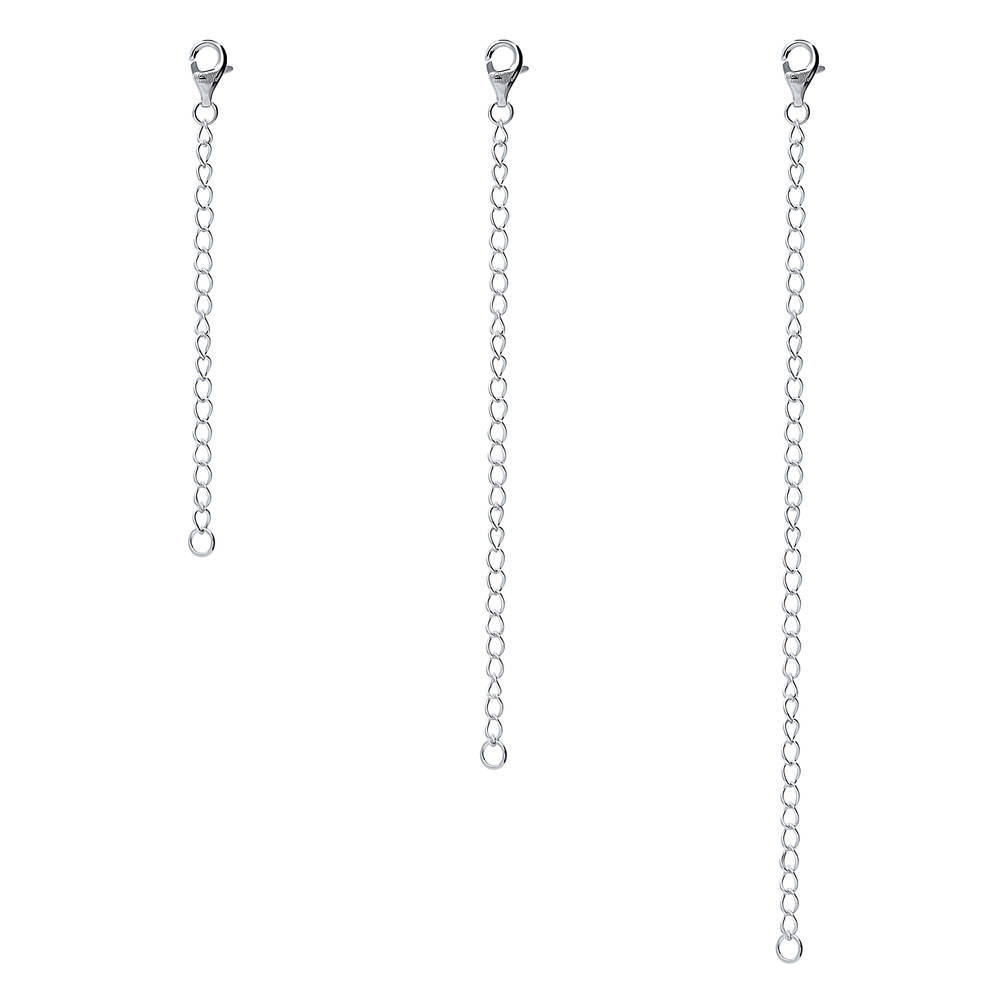 Chain Extension in Sterling Silver, 3 Piece, 1 of 9