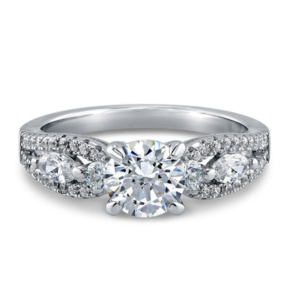 Solitaire 1ct CZ Ring in Sterling Silver