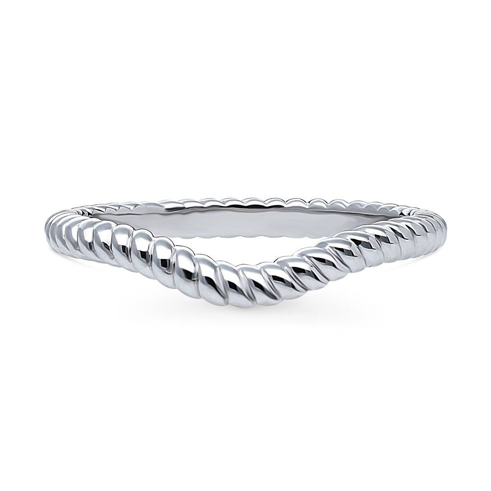 Woven Band in Sterling Silver, 1 of 9
