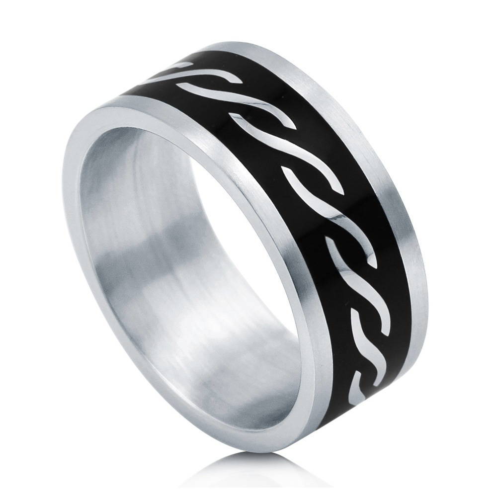Front view of Band in Stainless Steel, 2 of 4