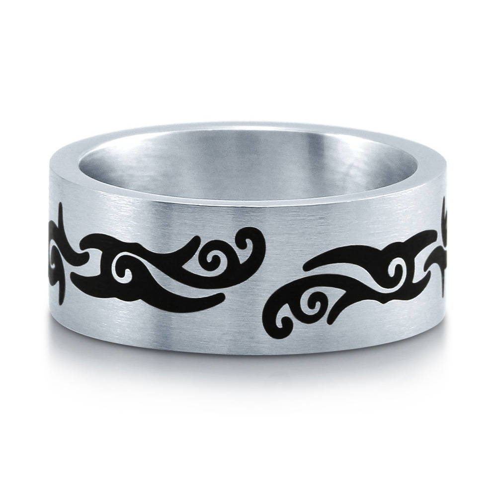 Angle view of Band in Stainless Steel, 3 of 5
