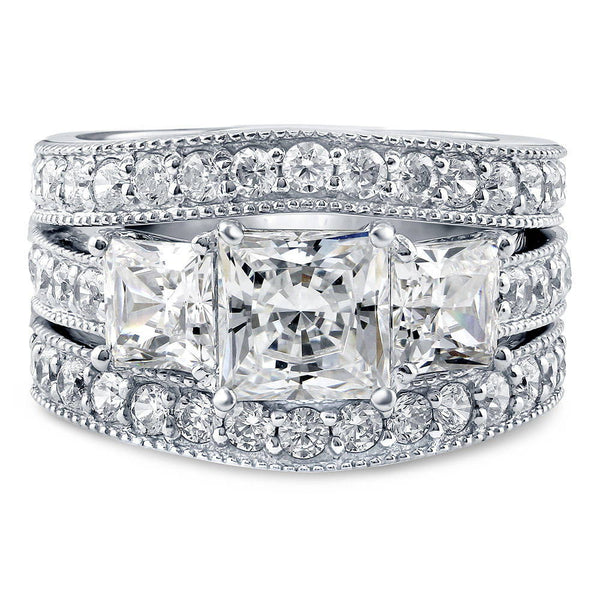 ☆TATIANA☆ Silver 925 Bold Princess Cut RingCR0491 r776-02-2_grande.jpg?v=1653150568