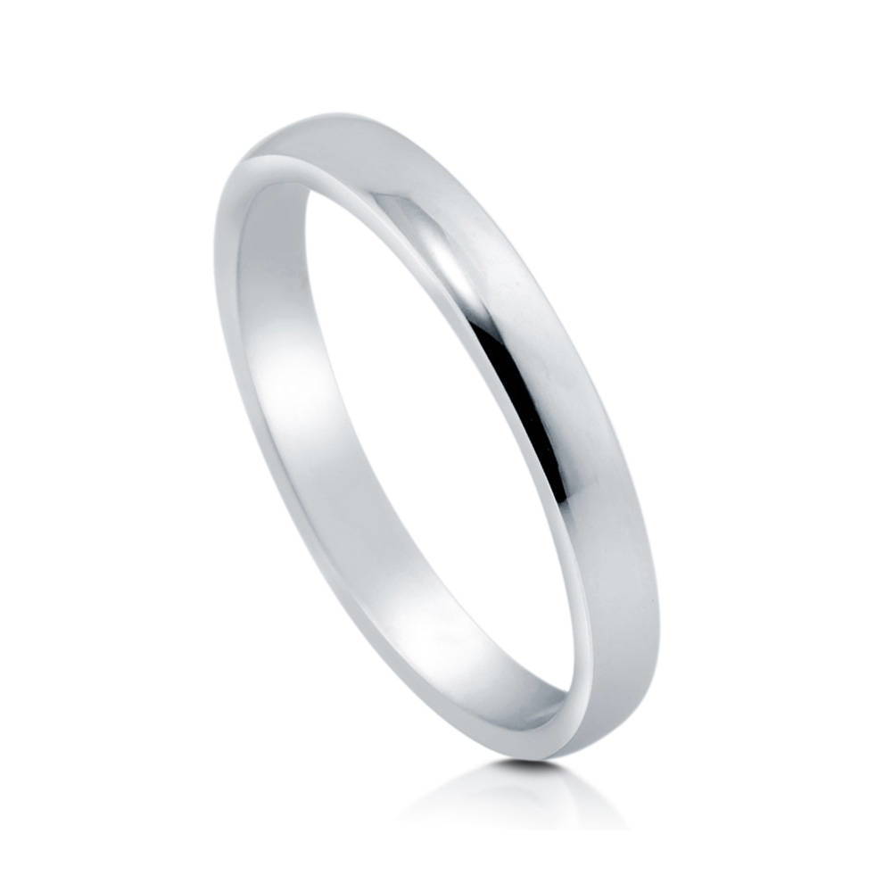 Front view of Band in Sterling Silver, 4 of 6