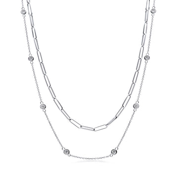 Sterling Silver Chain Necklaces – BERRICLE